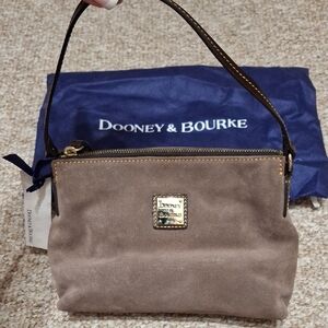 Dooney & Bourke Tan Suede Women's Bag